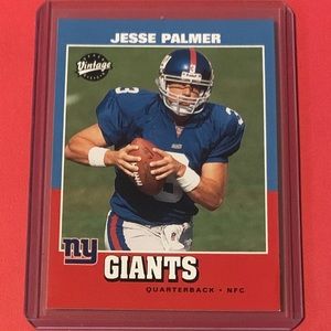 Jesse Palmer #242 2001 Upper Deck Vintage Football Trading Card